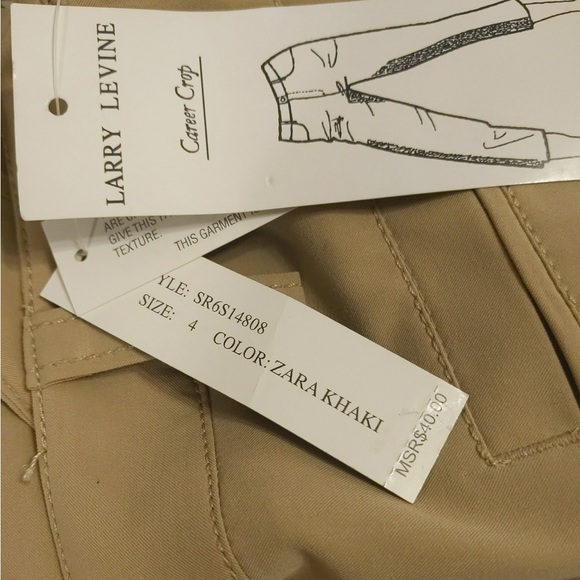 👯‍♀️Host Pick⚡️Larry Levine SPT Stretch Career Crop Pants - Picture 6 of 9